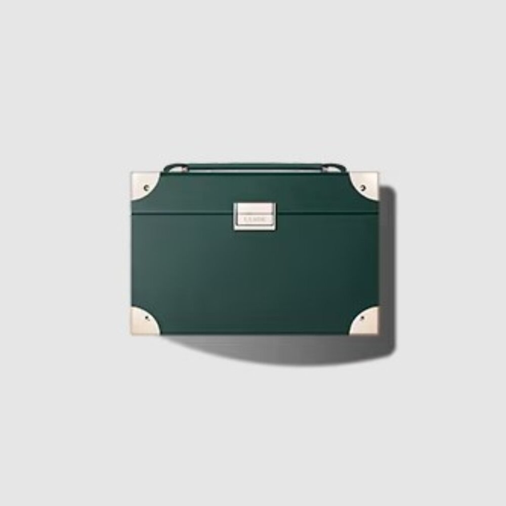 NWT La Mer Limited Edition Vanity Case Trunk Jewelry Box -- Emerald - Picture 12 of 12
